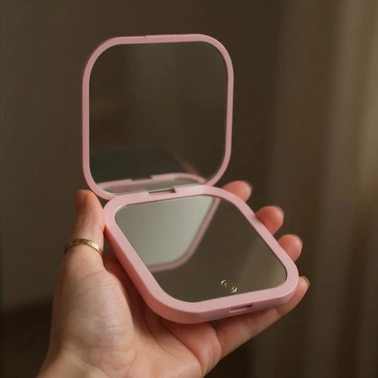 Mini LED Folding Makeup Mirror