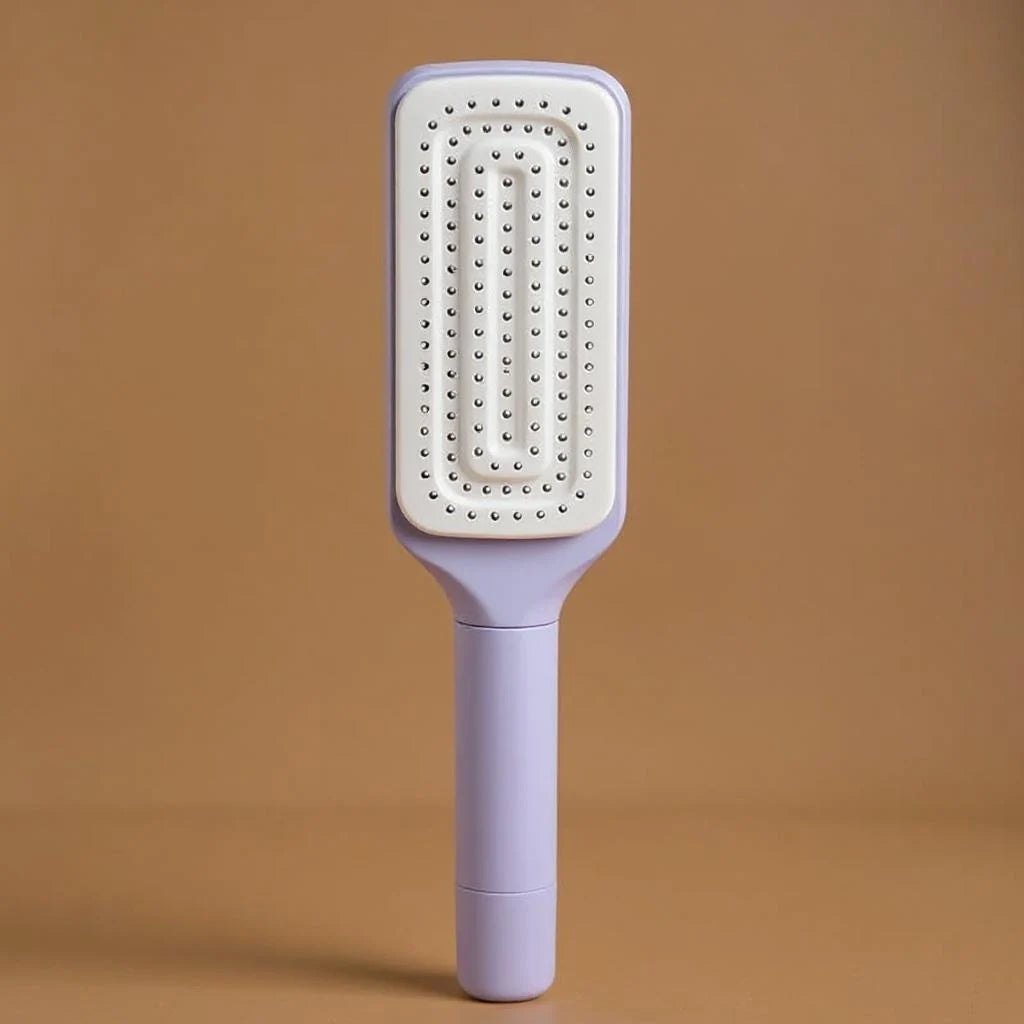 Retractable hairbrush