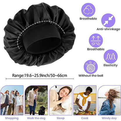 ✨ Satin Hair Bonnet – Beauty Sleep for Your Hair! ✨