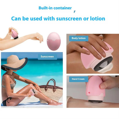 ☀️ Rechargeable Silicone Roll-On Sunscreen Applicator ☀️