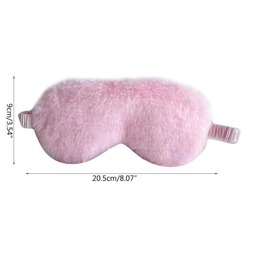 💖 Cute Plush Love Cloud Sleeping Mask 💖