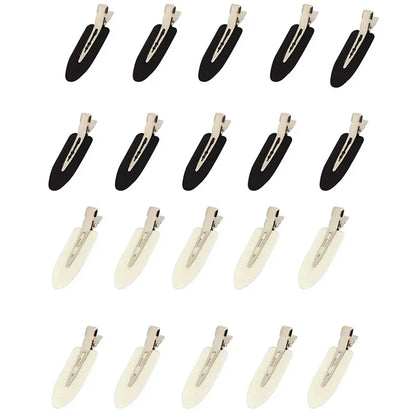 ✨ 10pcs No Crease Hair Clips – Style Without the Bend! ✨