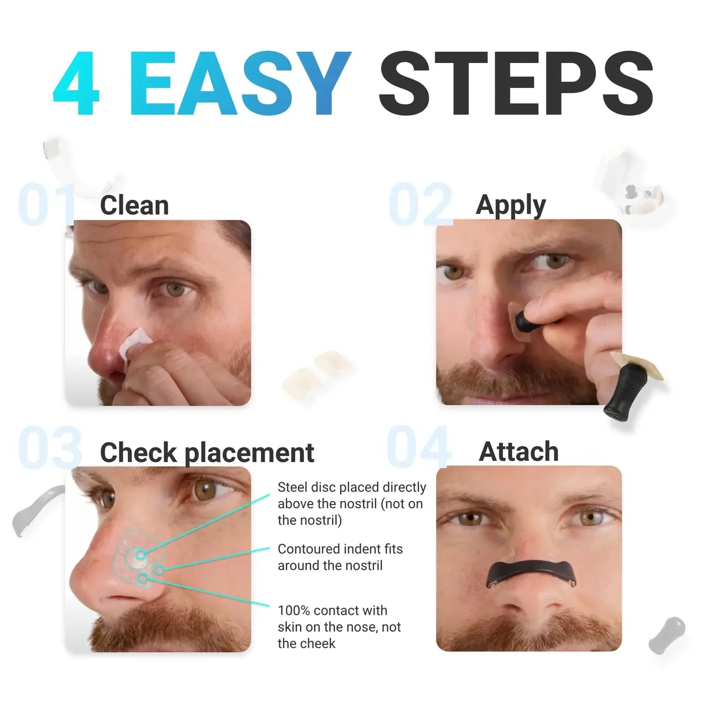 Magnetic Nasal Breathing Dilators Kits