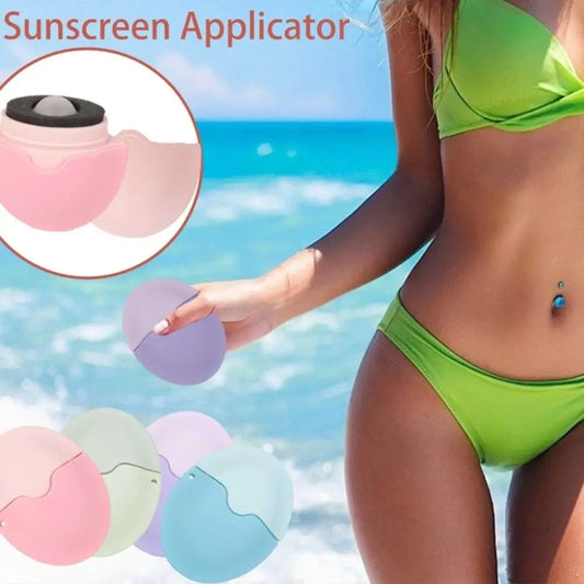 ☀️ Rechargeable Silicone Roll-On Sunscreen Applicator ☀️