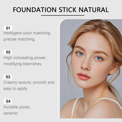 ✨ Korean Magic Foundation – Stick with Built-in Brush ✨