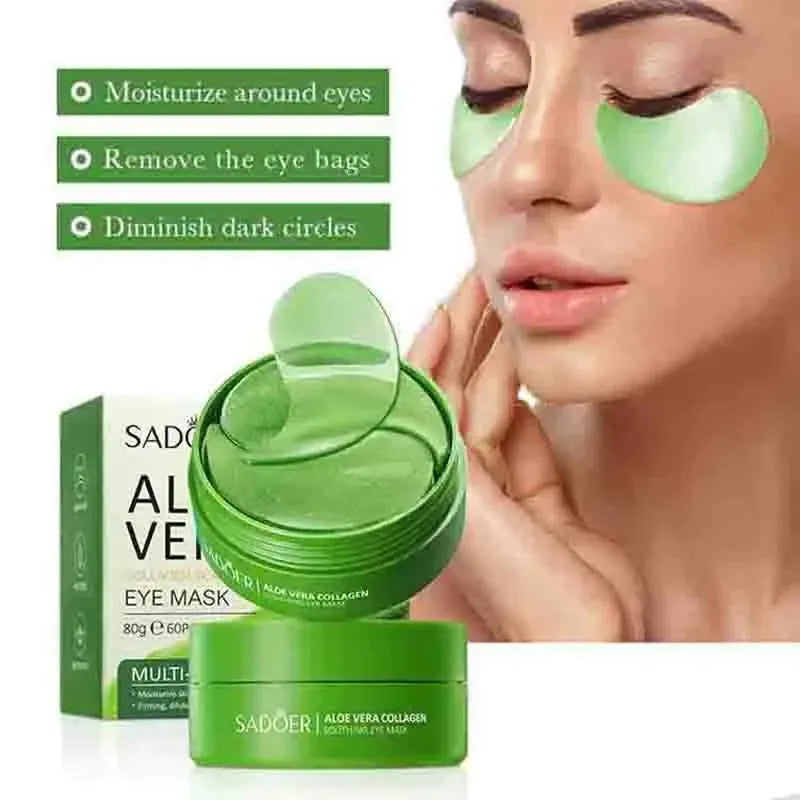 🌸 Aloe Vera Collagen Eye Mask ✨