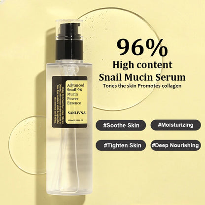 🐌 Snail Mucin 96% Essence – Anti-Aging & Brightening Facial Treatment 🐌