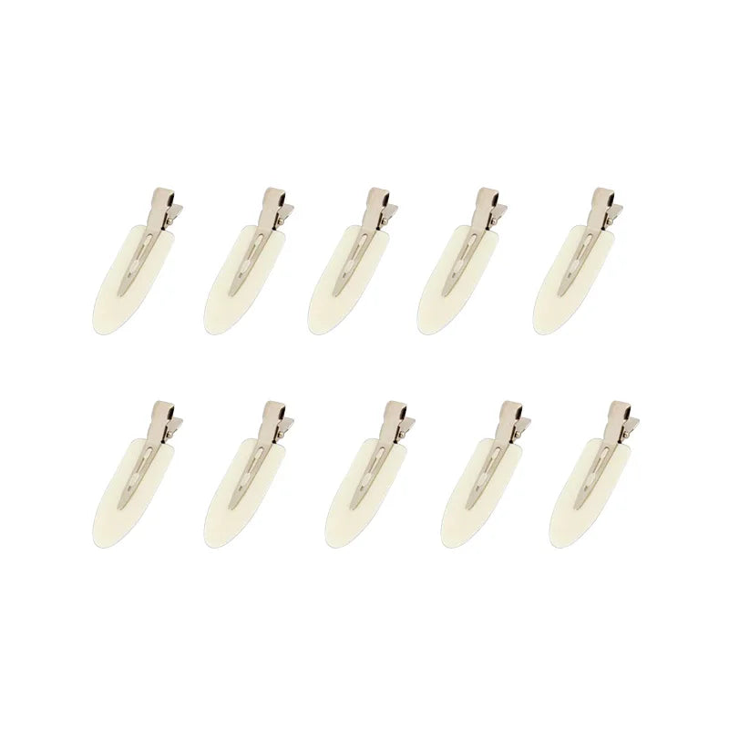 ✨ 10pcs No Crease Hair Clips – Style Without the Bend! ✨