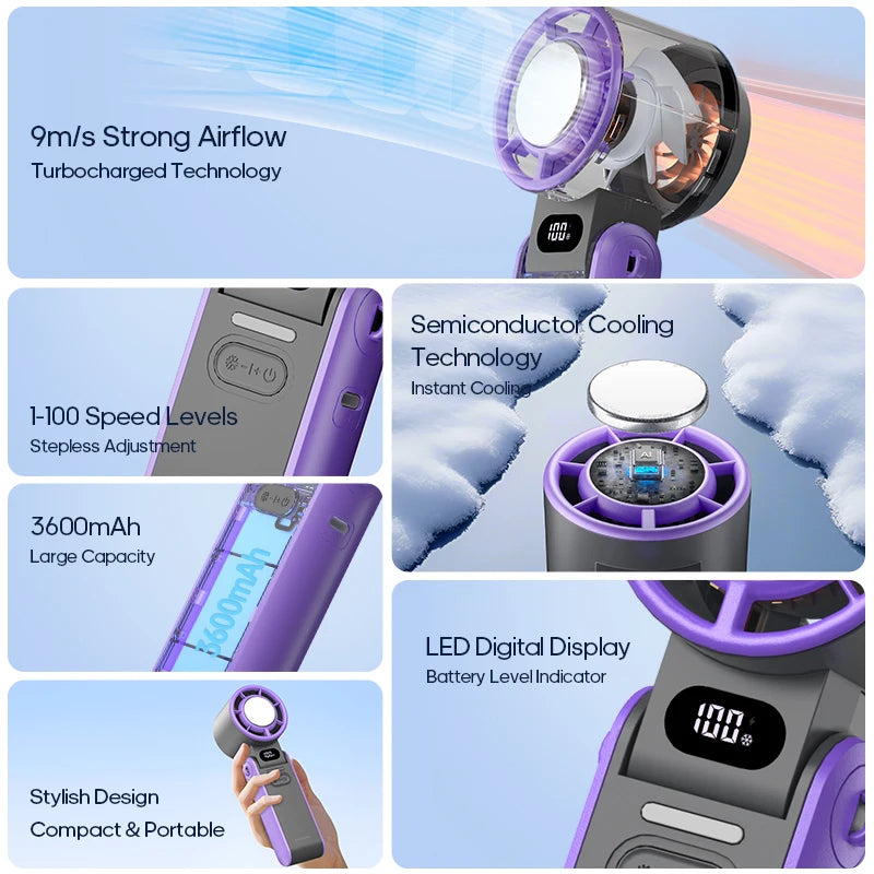 🧊 Kinscoter Foldable Handheld Fan