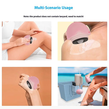 ☀️ Rechargeable Silicone Roll-On Sunscreen Applicator ☀️