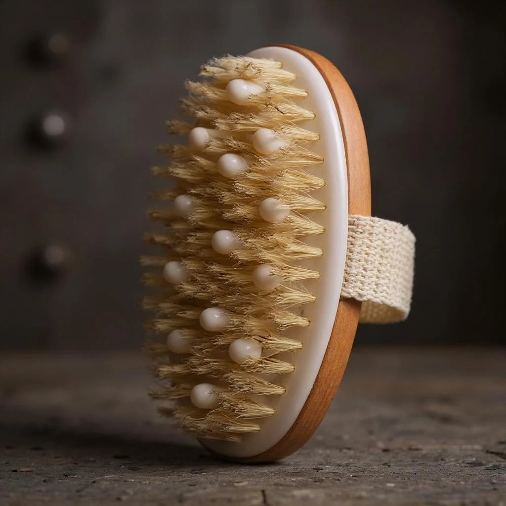 ✨ 2 In 1 Dry Skin Body Massage Brush ✨