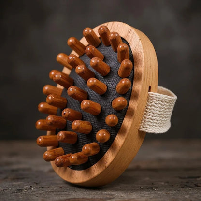 ✨ 2 In 1 Dry Skin Body Massage Brush ✨